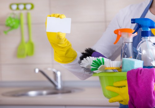 Illustration of cookie consent on a carpet cleaning website