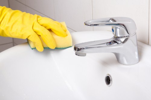 Low-carbon van serving carpet cleaning jobs in west London